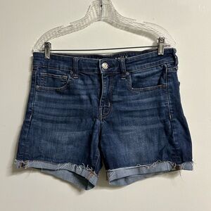 American  Eagle Midi Jean Shorts